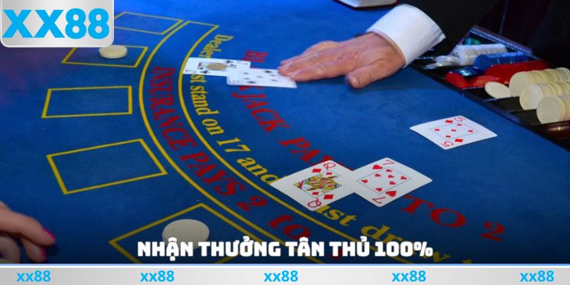 Nhận thưởng tân thủ 100%