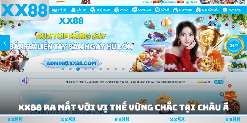 XX88 ra mắt với vị thế vững chắc tại Châu Á